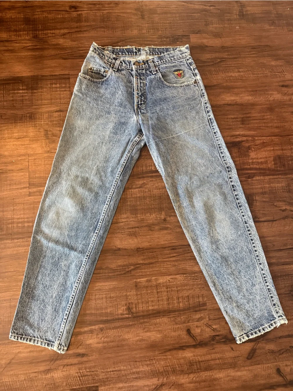 Vintage Levi’s SilverTab Acid Wash Baggy Jeans 28x30 Distressed Y2K 90s
